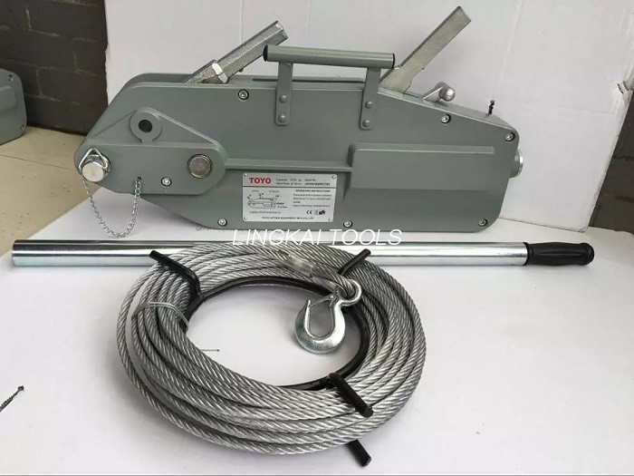 Tirfor Steel Wire Rope Rope Rope Winch Wciągnik Wciągnikowy Wciągnik Linki do podnoszenia