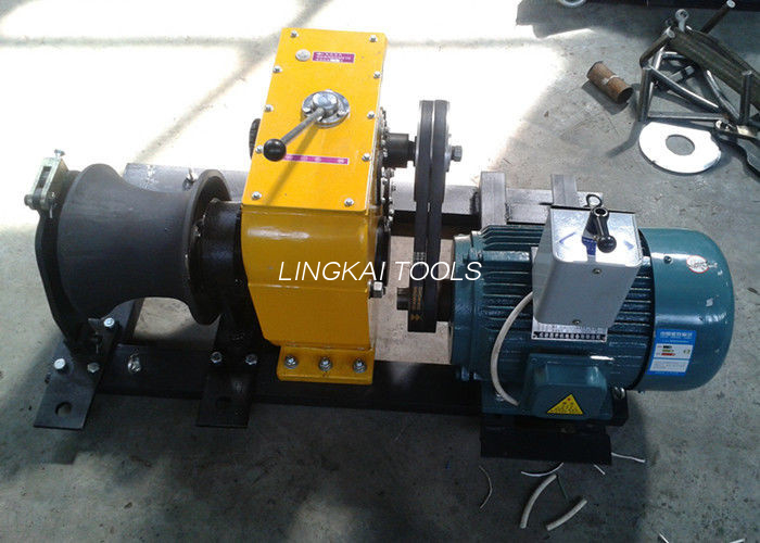 JJM8D Model 80 KN Cable Winch Puller Bench Capstan Capstan wciąga do ciągnięcia kablowego