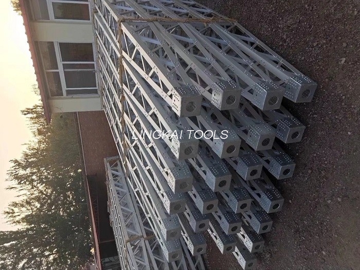 Przewody napowietrzne ISO CE Narzędzia do montażu wieży Platforma robocza z ramą ze stopu aluminium