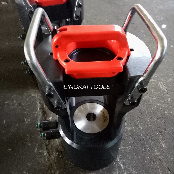 Hydrauliczne narzędzie do zaciskania kabli 100 T / prasa hydrauliczna z pompą hydrauliczną 80Mpa