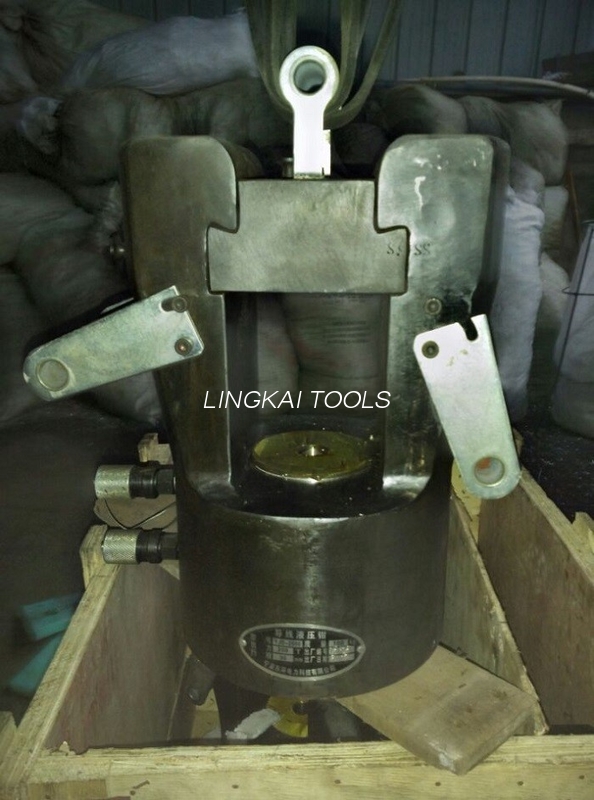 Hydrauliczne narzędzie do zaciskania o skoku 35 mm i 200T do końcówek ACSR1440 z łbem sześciokątnym