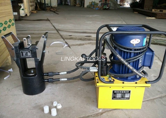 Hydrauliczne narzędzie do zaciskania zgodne z normą ISO 800 barów Pompa hydrauliczna z silnikiem elektrycznym
