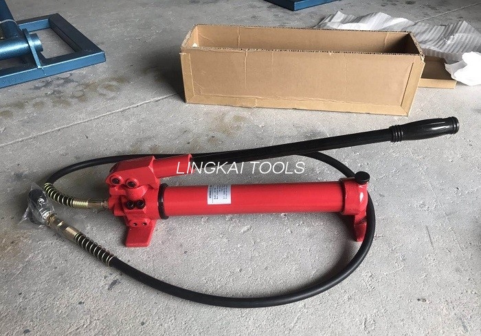 Ręczna hydrauliczna pompa olejowa CP-700, przenośny hydrauliczny materiał stalowy