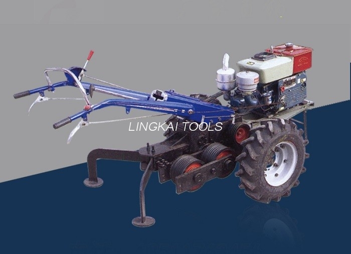 5T Podwójny bęben ściągacza hydraulicznego Napinacz ręczny Wciągarka ciągnika 60KN Siła ciągnika