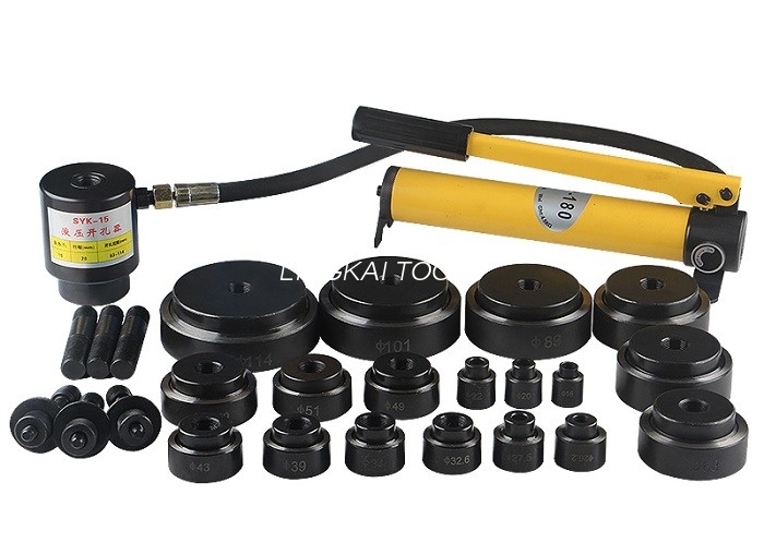Hydrauliczny sterownik dziurkacza SYK-8 o skoku 100 KN 25 mm do stali miękkiej