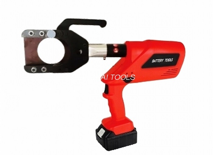 Zmotoryzowany hydrauliczny obcinak do kabli, zasilany akumulatorowo obcinak do kabli do cięcia kabla o maksymalnej średnicy 85 mm