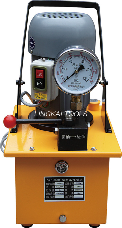 Dwustopniowe hydrauliczne narzędzie do zaciskania o mocy 3,0 kW Pompa napędzana elektrycznie
