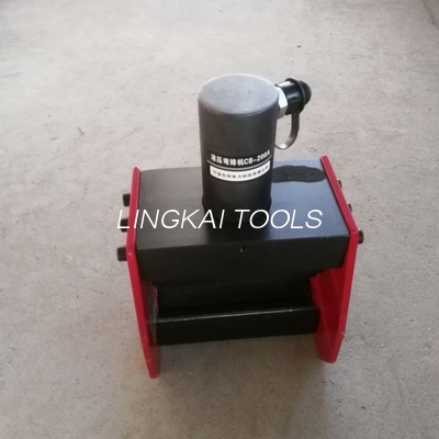 Hydrauliczna giętarka do szyn zbiorczych o wysokości 340 mm Siła zginania 170 KN do blachy Cu / Al